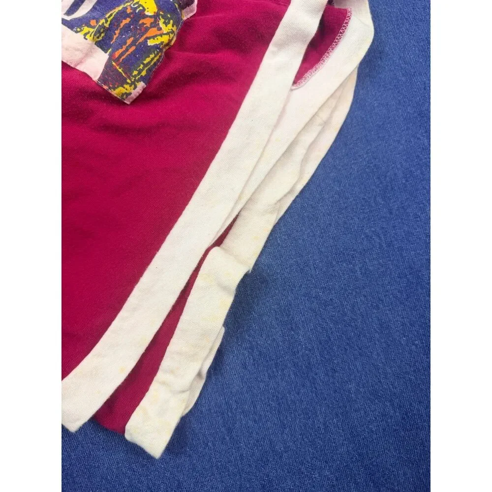 Vintage 90s Passage Sportswear XL Red Graphic Baggy Basketball Shorts